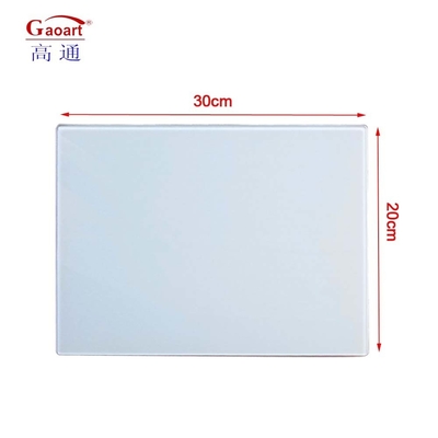 All-Season Top Fashion Toughened Glass Tempered Square Round Unbreakable Custom Cutting Board para casa e cozinha