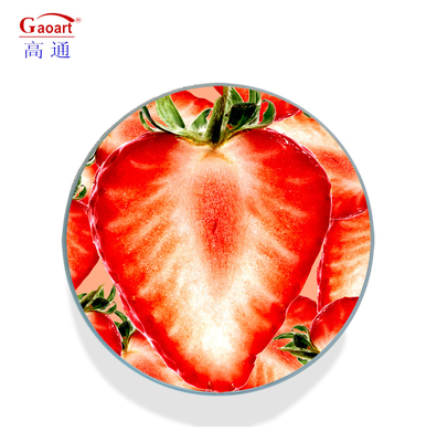 Tabela de corte temperada quadrada para mesa de jantar de vidro Placemat de ferramentas de cozinha para todas as estações