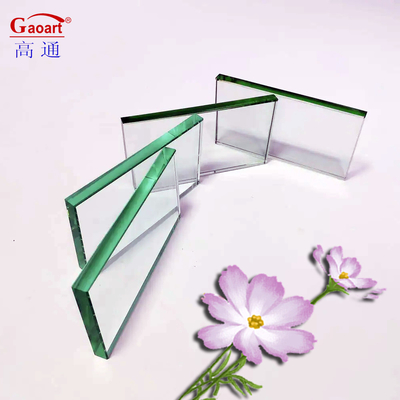 Estrutura sólida Hotel Customization Beveled 0,4Cm Tablet Tempered Reflective Glass