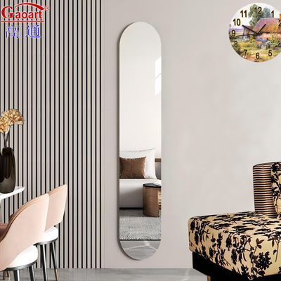 Moderno estilo Metal Hotel Sala de Banho Vidro Espelho para decoração residencial