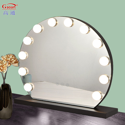 Estilo Original Vanity Custom Grande Luz Full Wall Chorome Maquiagem Portátil Hollywood Com Espelho de Iluminação