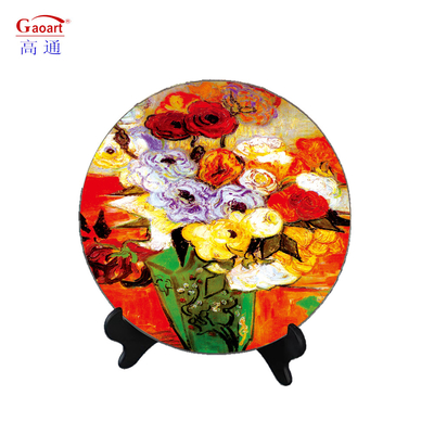 Tabela de jantar de vidro de corte personalizado de 4 mm para mesa de jantar de vidro em estilo clássico