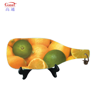 Tamanho personalizado Blocos de cortar vegetais Tray de serviço endurecido inquebrável Placemat