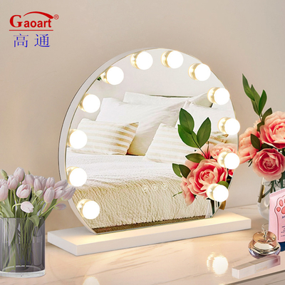 Grande corpo de preenchimento Full LED iluminado Hollywood Espelho de maquiagem Ideal para ocasiões de moda