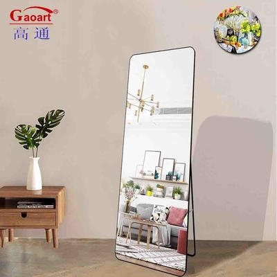 Comprimento do chão Casamento Sala de banho Arco de moda Full Extra grande espelho de vidro para benefício