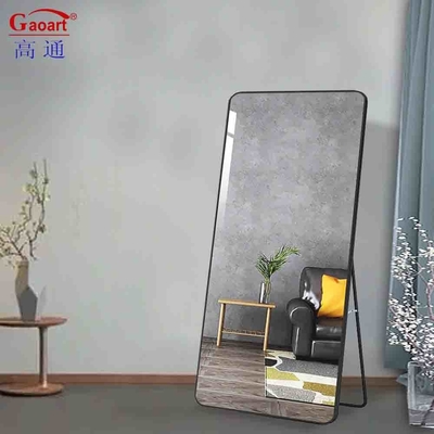 Listagem Espelho de vidro moderno elegante para decoração de quarto Espelho de banheiro extra grande