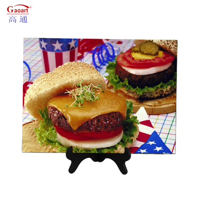 All-Season Round Tempered Glass Kitchen Cutting Board com logotipo personalizado aceitável