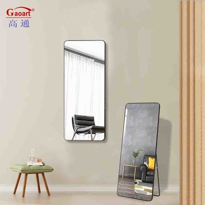 Espelho de vidro para banheiro grande Moda Arco de luxo de comprimento completo Decoração de quarto grande