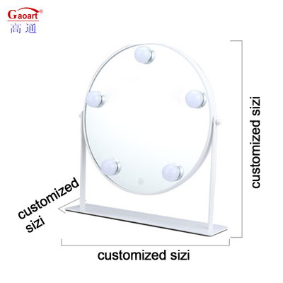 Estilo de Design Moderno Embalagem de Caixa Individual Luz Iluminada Grande Espelho Espelho