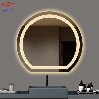 Função de interruptor de toque Espelho de vidro grande para o quarto moderno Parede em design banho de luxo