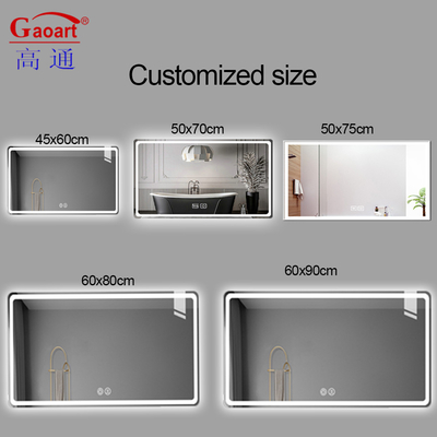 Duche Smart Glass Parede Full Light Up Decor Decorativo Portátil Para espelho de banheiro