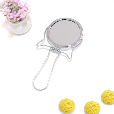 Embalagem personalizável Pequeno Espelho Maquiagem Cosmética Mini Compacto com Espelho de Vidro