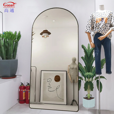 Decoração de parede Banho Barbeiro Corpo inteiro Casa Banho Salão de pé Longoza Vestido Espelho