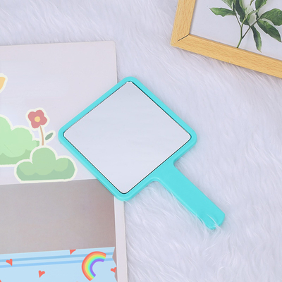 Extra LOGO Sim Espelho portátil personalizado para vestir e maquiagem Pequena compacta de vaidade