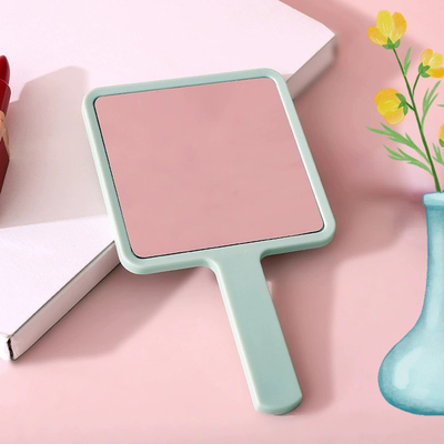 Extra LOGO Sim Espelho portátil personalizado para vestir e maquiagem Pequena compacta de vaidade