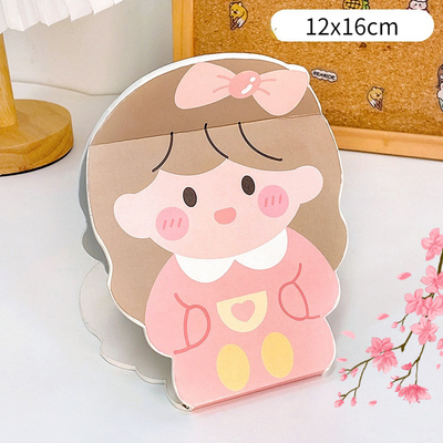 Extra LOGO Maquiagem dobrável Maquiagem dobrável Cute Travel Cosmetic Vanity Mirror para e LOGO
