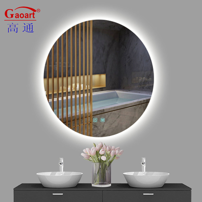 Smart Design Chuveiro Fogless Silver Mirror LED Quarto de dormir Quarto de banho Maquiagem Mural Pendente