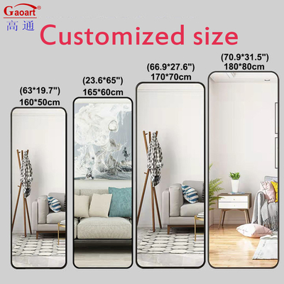 Adicione estilo ao seu quarto com um espelho de vestimenta acessível e elegante