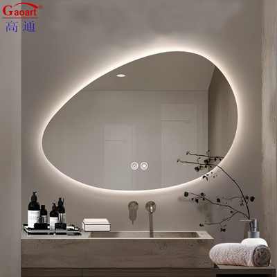 Smart Bath Glass Duche Espelho Morden Estilo vestimenta Iluminação Decoração de parede