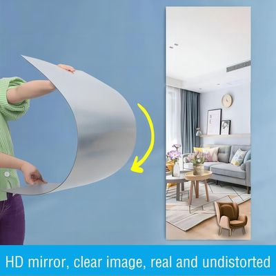 Acessórios de decoração de espelhos acrílicos para sala de estar