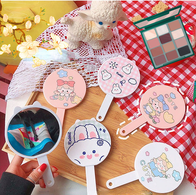 Maquiagem personalizável compacta para Mini Pocket Square Vanity Cosmetic Mirror