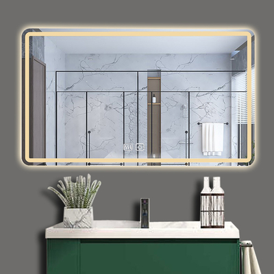 Moderno Design Dimensões Personalizadas Banheiro LED Espelho Iluminação de Parede para Decoração de Casa de Sala Inteira