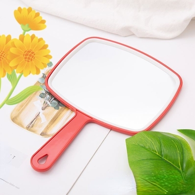 Top Fashion Maquiagem Mini Vanity Dressing Square Maquiagem Little Espejo Pequeno Espelho com LOGO