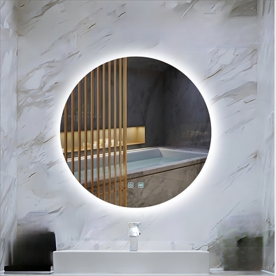 Smart Touch Screen Espelho LED para todos os dias na decoração de banheiros e decoração de casa moderna