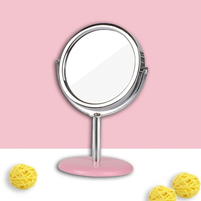 Pequeno Espelho Cosmético Redondo de Bolso Portátil de Decoração de Casa com Embalagem e Logotipo Personalizados