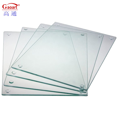 Placamentos de tabuleiro de corte de vidro endurecido para cozinha resistentes ao calor e duradouros