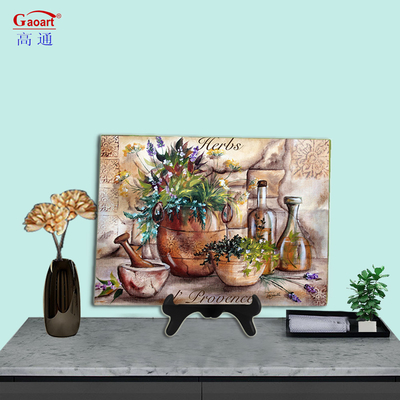 Moderno Design Todas as Temporadas Vidro Temperado Queijo Placemats para Cortar e Servir