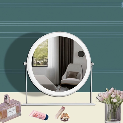Estilo de design de moda conveniente Espelho cosmético de bolso com luz