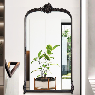 Espelho de estilo Art Deco montado na parede para decoração de grandes casas e salas de estar