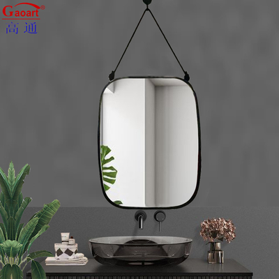 Decoração de casa vintage Espelho de moldura de plástico para casa Restauração de casa de banho
