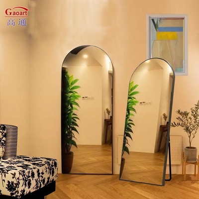 Bem vendido Moderno Elegante Alumínio Alloy Frame Espelho de comprimento integral para decoração doméstica