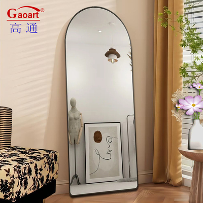 Largo corpo inteiro banheiro casa vestimenta comprimento banho salão de decoração espelho melhor estilo de parede barbeiro