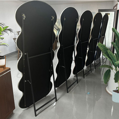 Estilo de design contemporâneo Espelhos decorativos grandes para parede instalados na parede