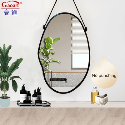 Tamanho personalizado Art Deco Vintage Antigo Espelho de moldura de plástico para decoração de banheiro