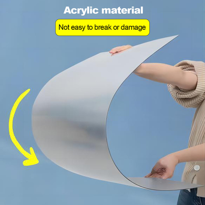Acessórios de decoração de espelhos acrílicos para sala de estar