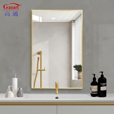 Crie uma casa luxuosa com elegante espelho emoldurado