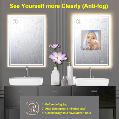 Experimente o melhor na iluminação do banheiro com LED Bathroom Mirror