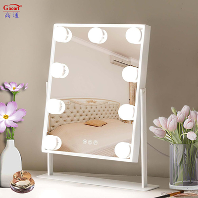 Obtenha a iluminação perfeita para sua rotina de beleza com o Hollywood Mirror