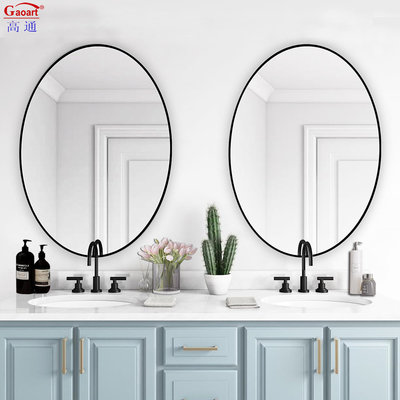 Espelho emoldurado acessível e elegante para design de interiores e decoração de casas modernas