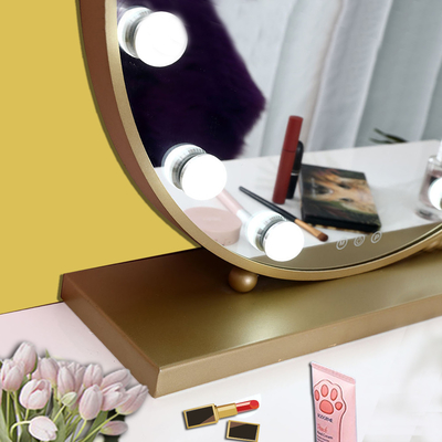 Obtenha a iluminação perfeita para a sua maquiagem com o Hollywood Mirror
