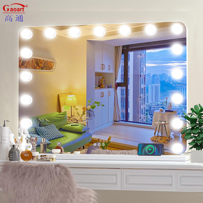 Ilumine sua beleza com Hollywood Mirror O Perfeito Acessório de Vaidade