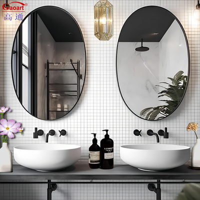 Espelho emoldurado acessível e elegante para design de interiores e decoração de casas modernas
