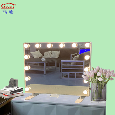 Transforme sua vaidade em um estúdio de Hollywood glamouroso com Hollywood Mirror