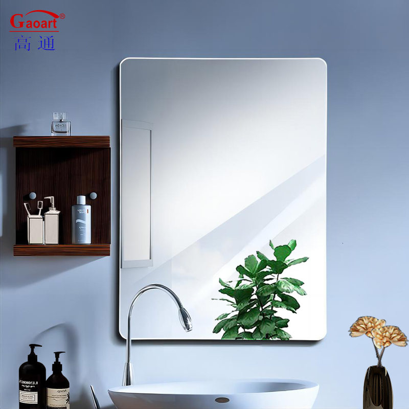 Espelho de parede moderno sem enquadramento Infinity Magic Mirror para quarto Salão de banho Móveis de banheiro