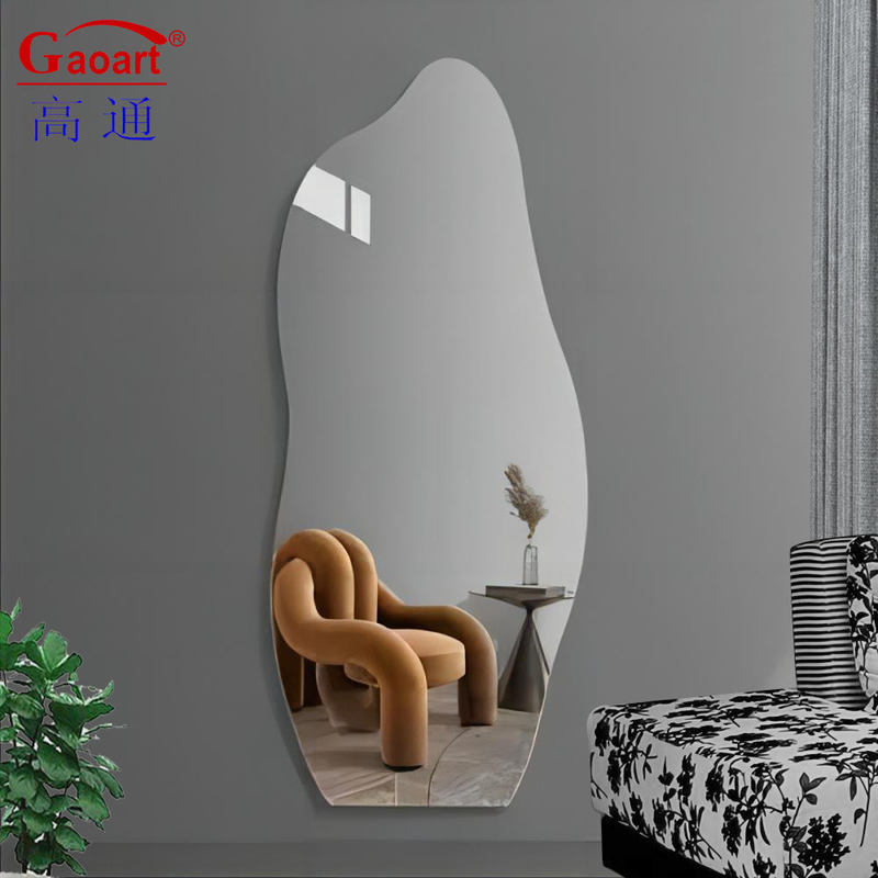 Full Wall Modern Incrível Espelho de Ouro para Casa Decoração Sala de estar Sala de banho Sala de dormir