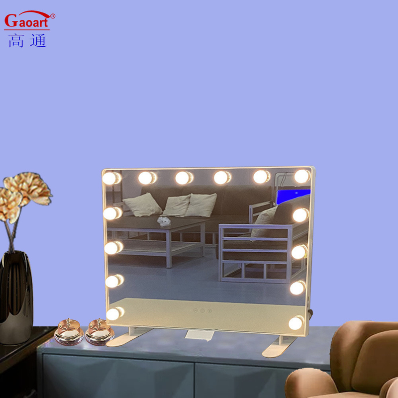 Smart Maquiagem Desembaraçador Chuveiro Fogless Longo Lado LED Autocolante Vanity Mirror para Diário